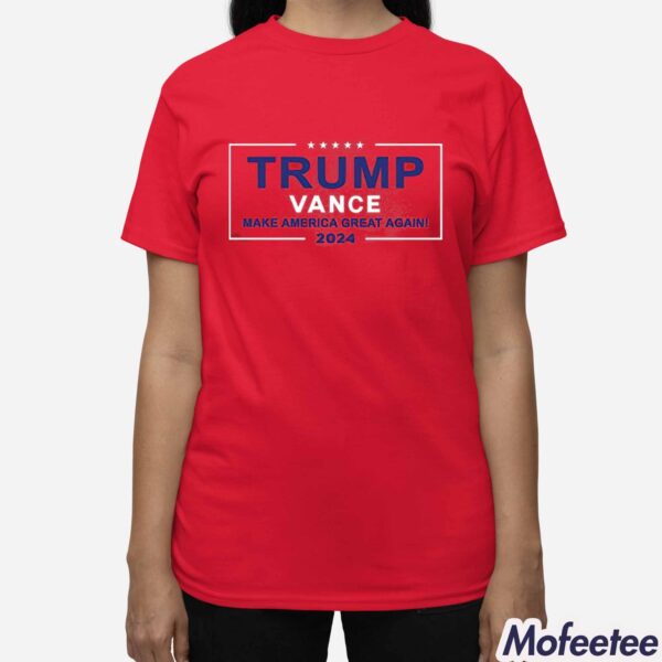 Hulk Hogan Trump Vance Make America Great Again 2024 Shirt