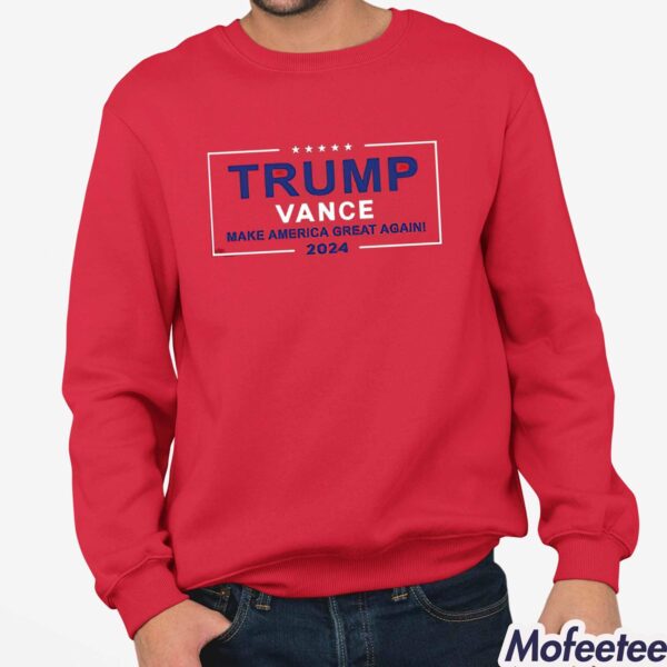 Hulk Hogan Trump Vance Make America Great Again 2024 Shirt