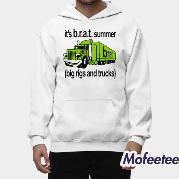 It’s Brat Summer Big Rigs And Trucks Shirt