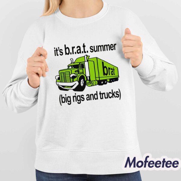 It’s Brat Summer Big Rigs And Trucks Shirt