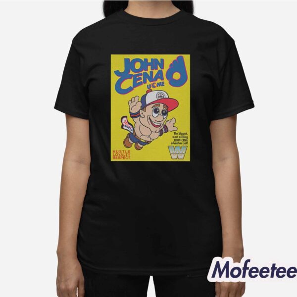 John Cena Super Mario Bros 3 Shirt