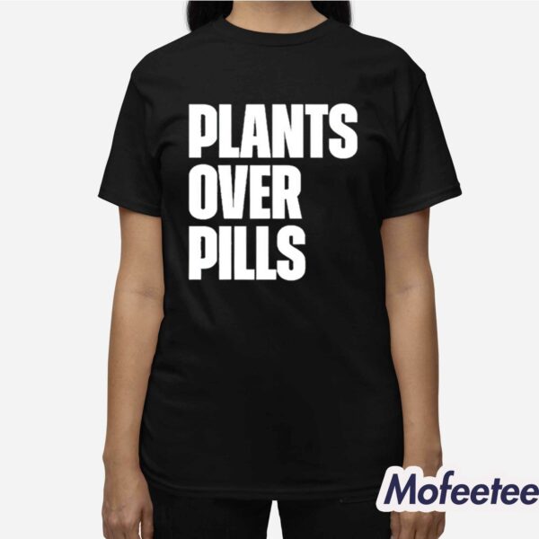 John Salley Plants Over Pills Shirt