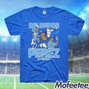 KC Royals Salvador Perez Bring Out The Blue Shirt 2024 Giveaway 1