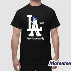 La Dodgers X Hololive Night Suisei Shirt 1