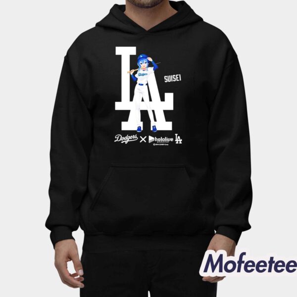 La Dodgers X Hololive Night Suisei Shirt