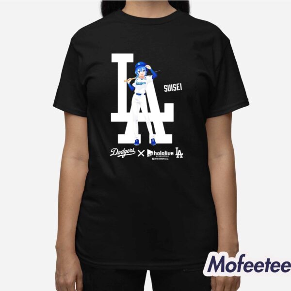 La Dodgers X Hololive Night Suisei Shirt