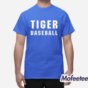 Larry Ragland Tiger Baseball Shirt 1