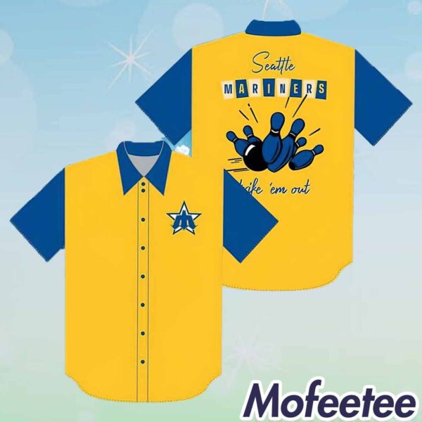 Mariners Bowling Day Hawaiian Shirt 2024 Giveaway