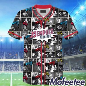 Memphis Redbirds Comic Book Jersey 2024 Giveaway 1