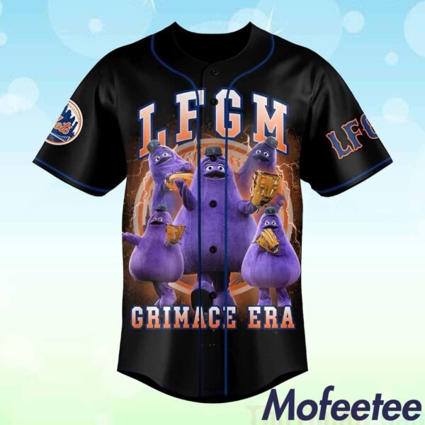 Mets LFGM Grimace Era 2024 Jersey Shirt