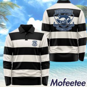 Patrick Dangerfield Geelong Football Club Long Sleeve Polo 1