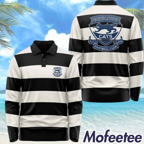 Patrick Dangerfield Geelong Football Club Long Sleeve Polo