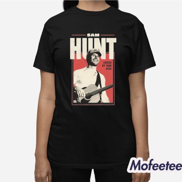 Sam Hunt 2024 Locked Up Tour Shirt