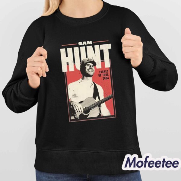 Sam Hunt 2024 Locked Up Tour Shirt