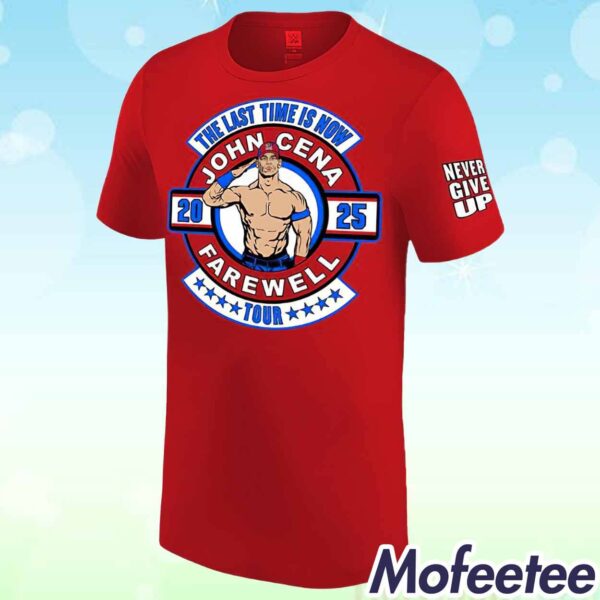 The Last Time Is Now John Cena 2025 Shirt