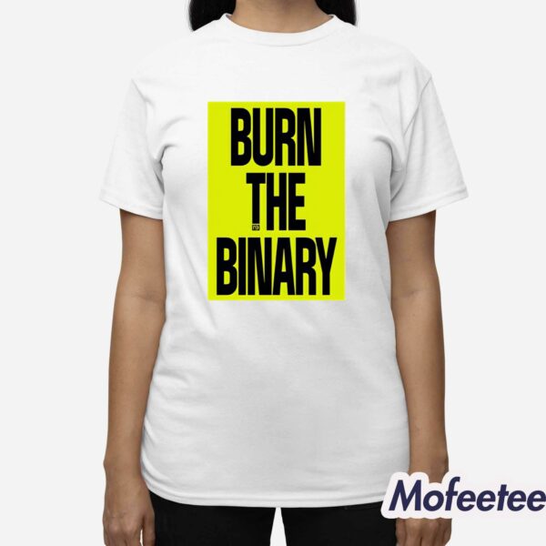 Tobin Heath Wearing A Burn The Binary Shirt