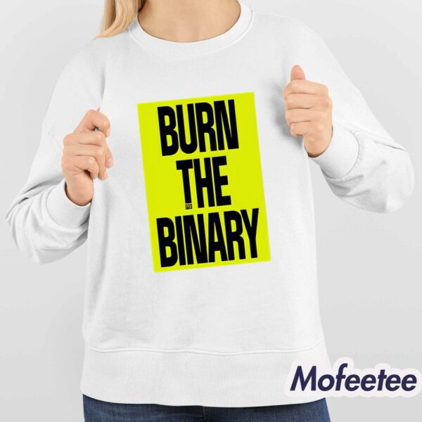 Tobin Heath Wearing A Burn The Binary Shirt