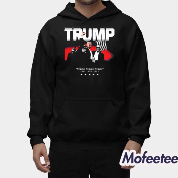 Trump Fight Fight Fight July 13Th 2024 Shirt