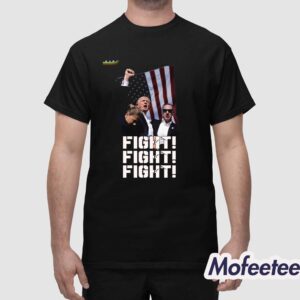 Trump Shooting Fight Fight Fight Shirt 1