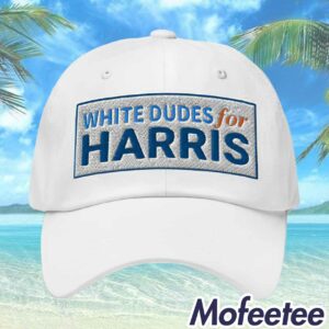 White Dudes For Harris Cap Hat 1