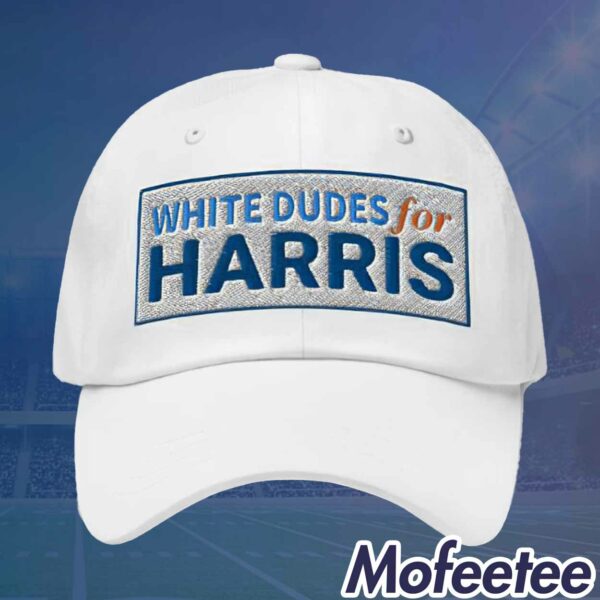 White Dudes For Harris Cap Hat