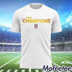 2024 Olympic Gold Medalist USA Women's Soccer Shirt 1