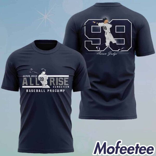 Aaron Judge All Rise Baseball Procamp Shirt 2024