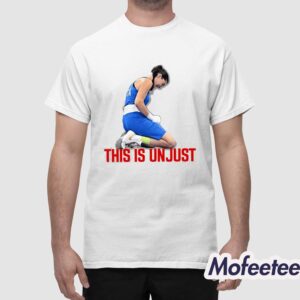 Angela Carini This Is Unjust Shirt 1