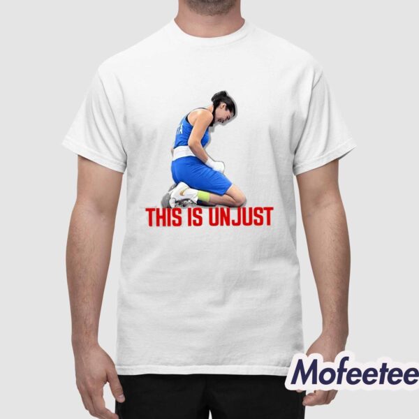 Angela Carini This Is Unjust Shirt