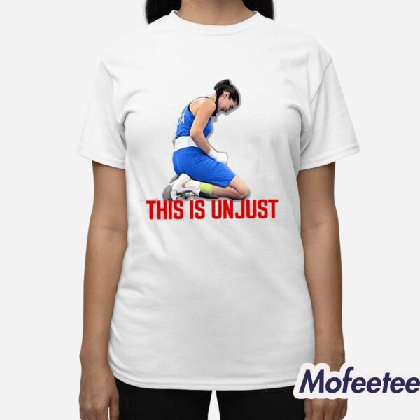 Angela Carini This Is Unjust Shirt