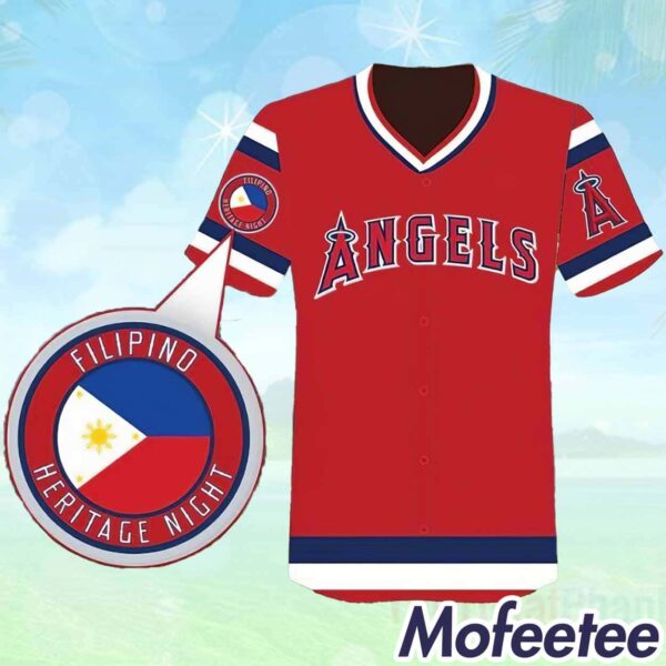 Angels Filipino Heritage Night Jersey 2024 Giveaway