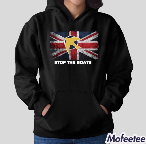 Ash Smith Stop The Boats Uk Flag Shirt