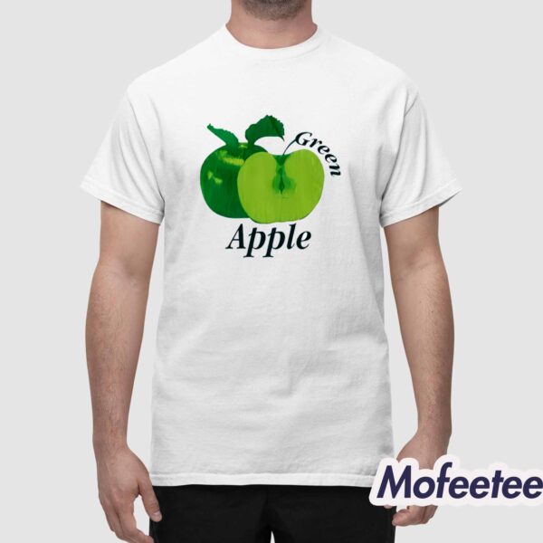 At The Moment Green Apple Shirt