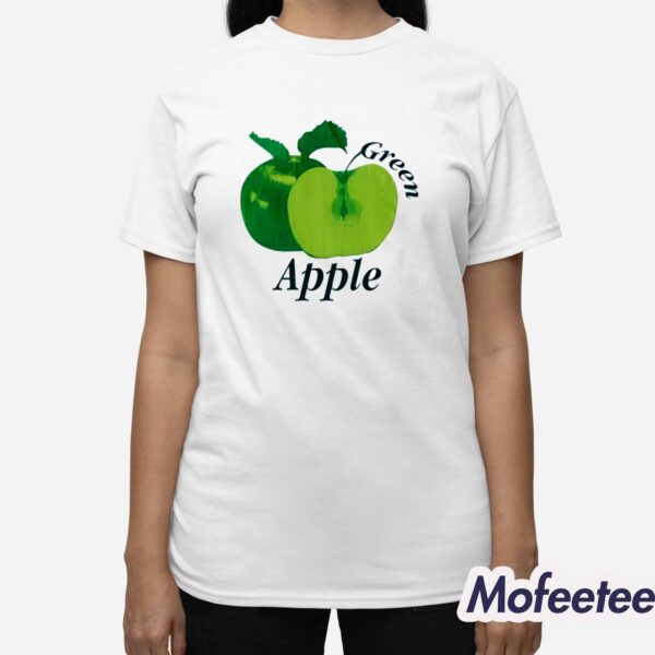 At The Moment Green Apple Shirt