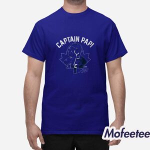 Auston Matthews Captain Papi Shirt 1