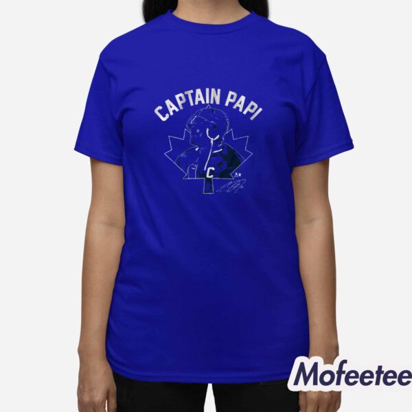 Auston Matthews Captain Papi Shirt