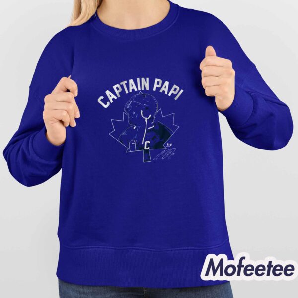 Auston Matthews Captain Papi Shirt