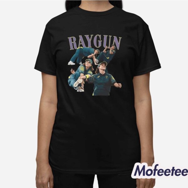 B-Girl Raygun Australian Olympic Breakdancer Funny Cringe 90s Shirt