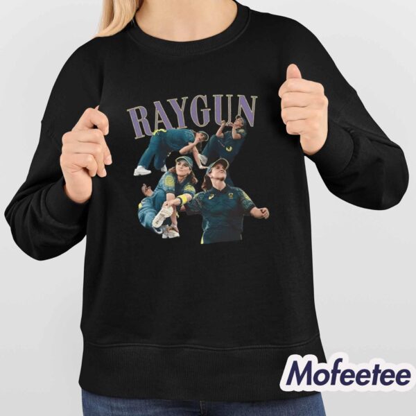 B-Girl Raygun Australian Olympic Breakdancer Funny Cringe 90s Shirt