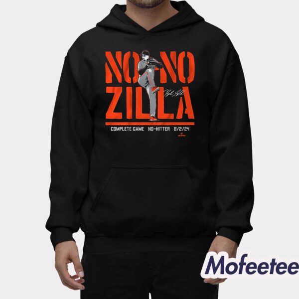 Blake Snell No-No Zilla Complete Game No Hitter 8/2/2024 Shirt