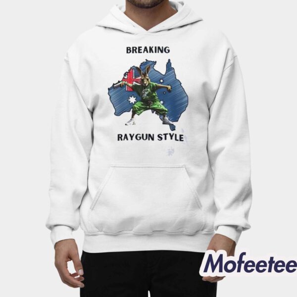 Breaking Raygun Style Kangaroo Shirt