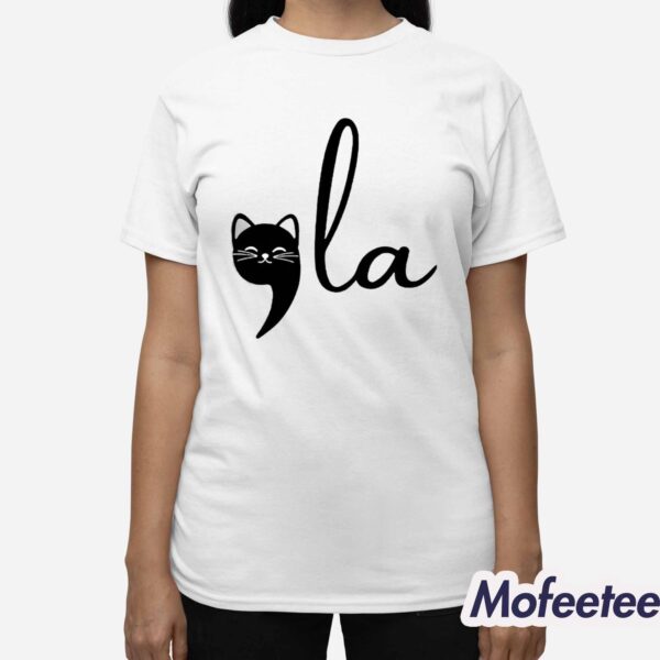 Comma La Cat Lady Kamala Harris Shirt