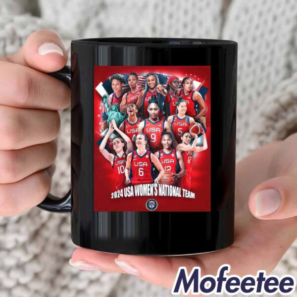 Congratulations To The 2024 Usa Women’s National Basketball Team On Winning Gold Mug