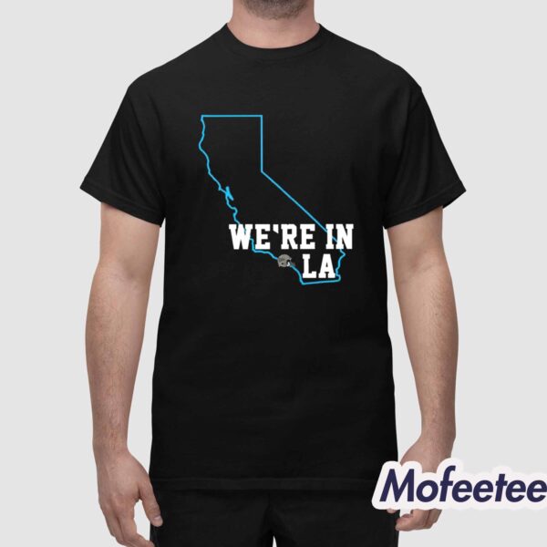 Deshaun Foster Wearing We’Re In La Shirt