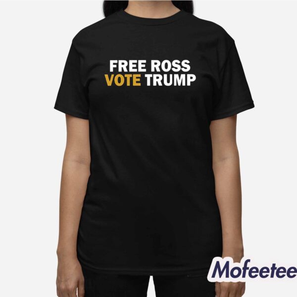 Diligent Denizen Free Ross Vote Trump Shirt