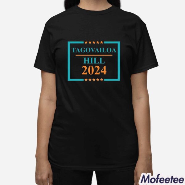 Dolphins Tagovailoa Hill 2024 Shirt