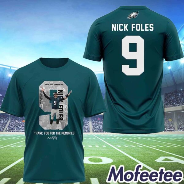 Eagles Thank You Nick Foles Legend Hoodie