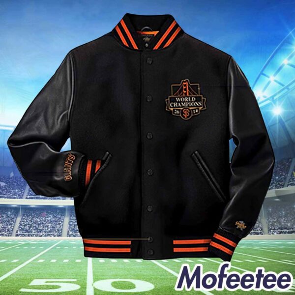 Giants 2014 World Varsity Jacket 2024 Giveaway