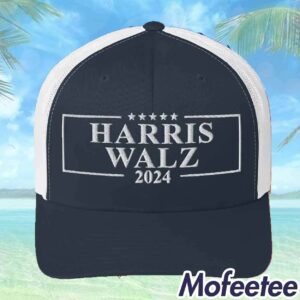 Harris Walz 2024 Trucker Cap 1