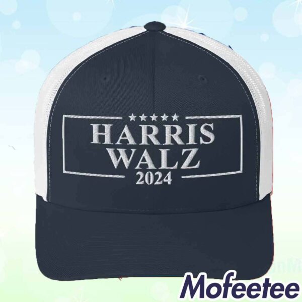 Harris Walz 2024 Trucker Cap